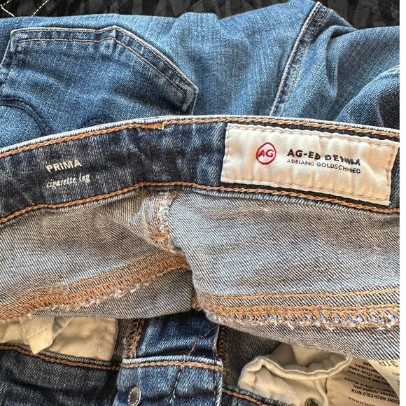 Adriano Goldschmied Prima Cigarette Jeans Blue Women’s 31 - Picture 7 of 12